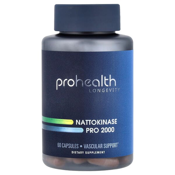 ProHealth Longevity, Nattokinase Pro 2000, 60 Capsules