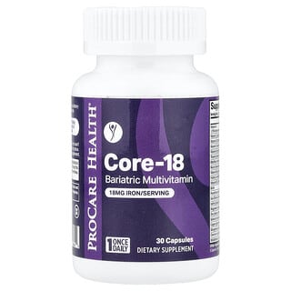 ProCare Health, Core-18, Bariatric Multivitamin, 30 Capsules