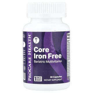 ProCare Health, Core Iron Free, Bariatric Multivitamin, 30 Capsules
