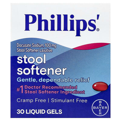 Phillip's, Stool Softener, 30 Liquid Gels