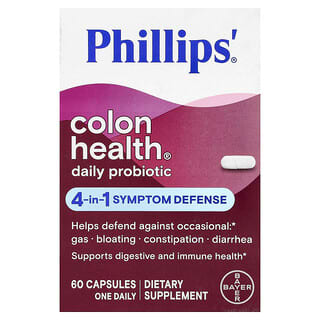 Phillip's, Colon Health® Daily Probiotic, 60 Capsules