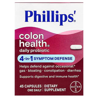 Phillip's, Colon Health Daily Probiotic, 45 capsule