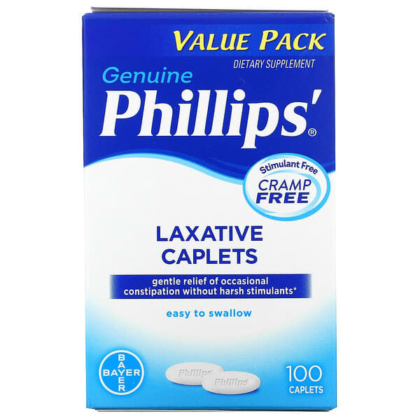 Phillips, Comprimidos laxantes, 100 comprimidos