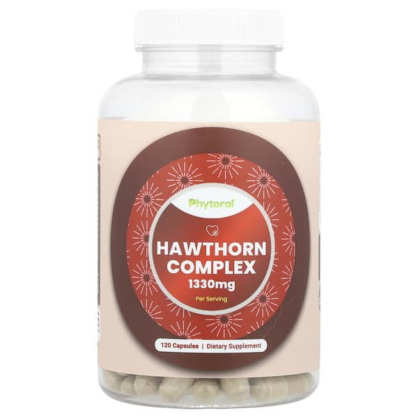 Hawthorn Complex, 120 Capsules (665 mg per Capsule)