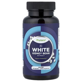 Phytoral, Extracto de frijol blanco, 60 cápsulas (600 mg por cápsula)