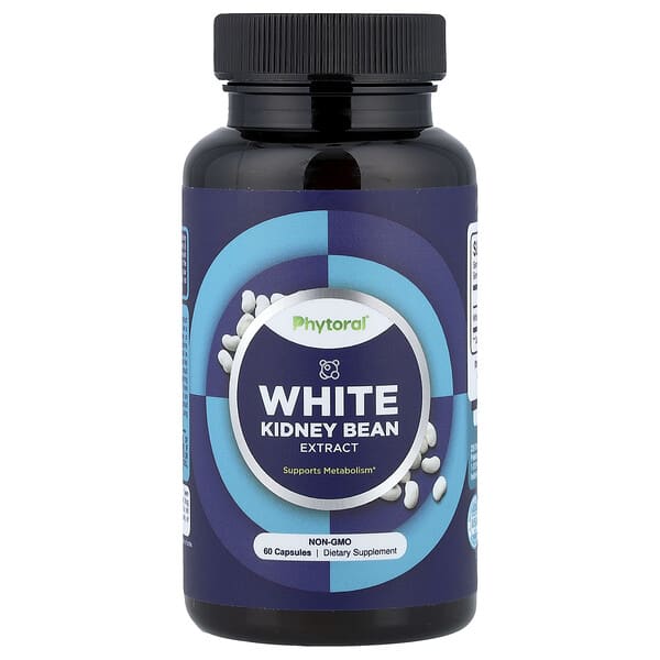 Phytoral, White Kidney Bean Extract, 60 Capsules (600 mg per Capsule) — product photo 1