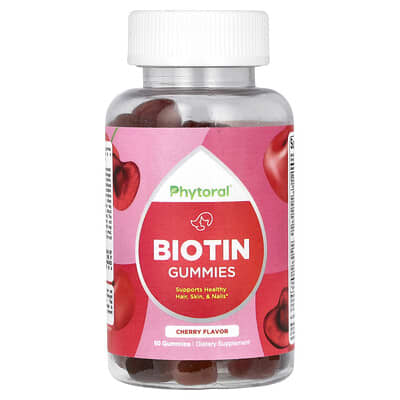 Phytoral, Bio Vitamin Gummies, Cherry Flavor, 60 Gummies