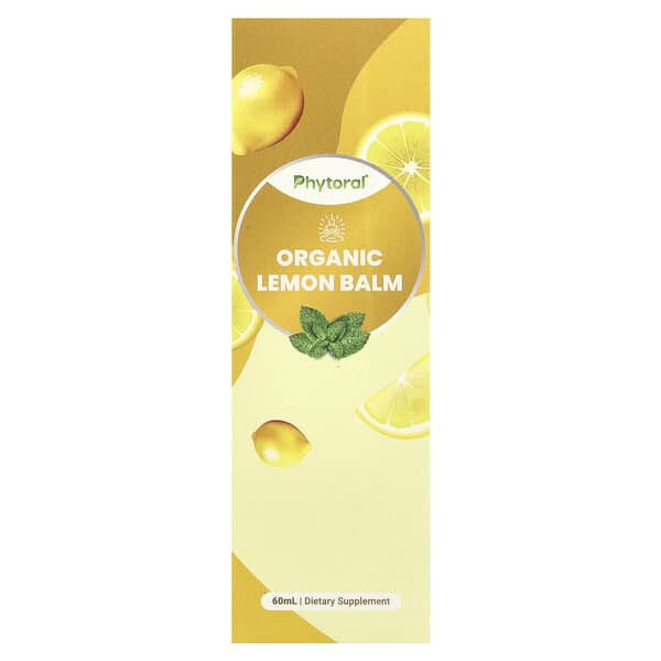 Organic Lemon Balm, 60 ml