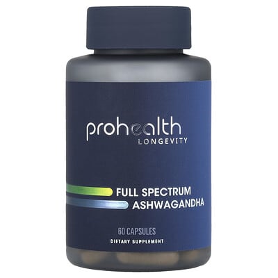 ProHealth Longevity, Full Spectrum Ashwagandha, 60 Capsules