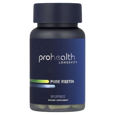 ProHealth Longevity, Pure Fisetin, 60 Capsules (250 mg Per capsule)