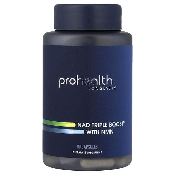 ProHealth Longevity, NAD Triple Boost™ With NMN, 90 Capsules