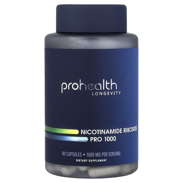Nicotinamide Riboside Pro 1000, 90 Capsules
