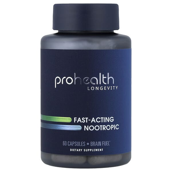 ProHealth Longevity, 속효성 누트로픽, 캡슐 60정