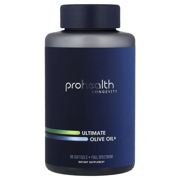 ProHealth Longevity, 얼티밋 올리브오일+, 소프트젤 90정