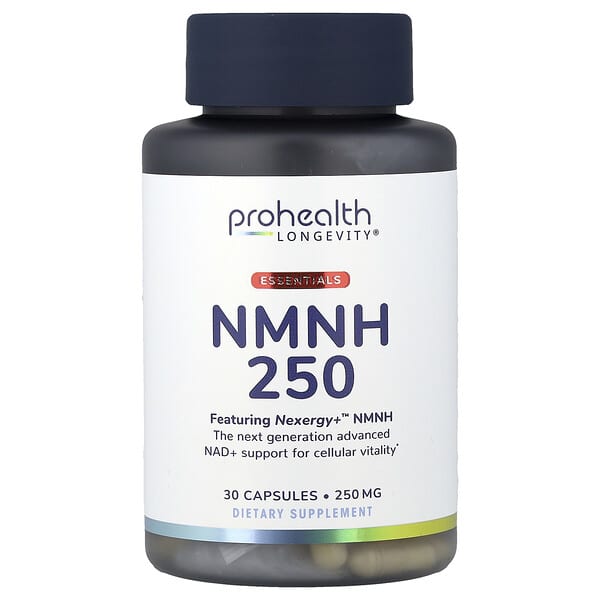 ProHealth Longevity, Essentials, NMNH 250, 250 mg, 30 Capsules — product photo 1