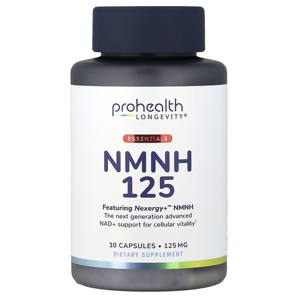 ProHealth Longevity, Essentials, NMNH 125, 125 mg, 30 Capsules — product photo 1