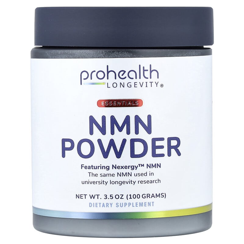 エッセンシャルズ、NMN（ニコチンアミドモノヌクレオチド）パウダー、100g