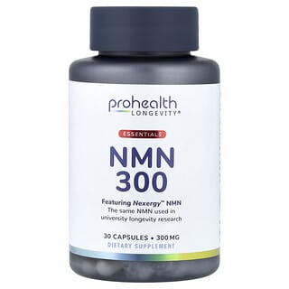 ProHealth Longevity, Essentials, NMN 300, 300 mg, 30 Capsules
