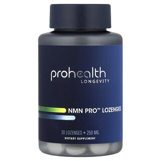 ProHealth Longevity, Permen Pelega Tenggorokan NMN Pro™, 250 mg, 30 Permen Pelega Tenggorokan