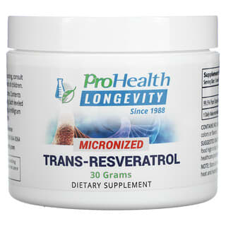 ProHealth Longevity, Micronized Trans-Resveratrol, 30 g