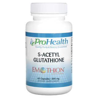 ProHealth Longevity, Emothion, S-Acetyl Glutathione, Emothion, S-Acetylglutathion, 300 mg, 60 Kapseln