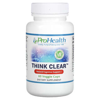 ProHealth Longevity, Think Clear, 60 capsules végétariennes