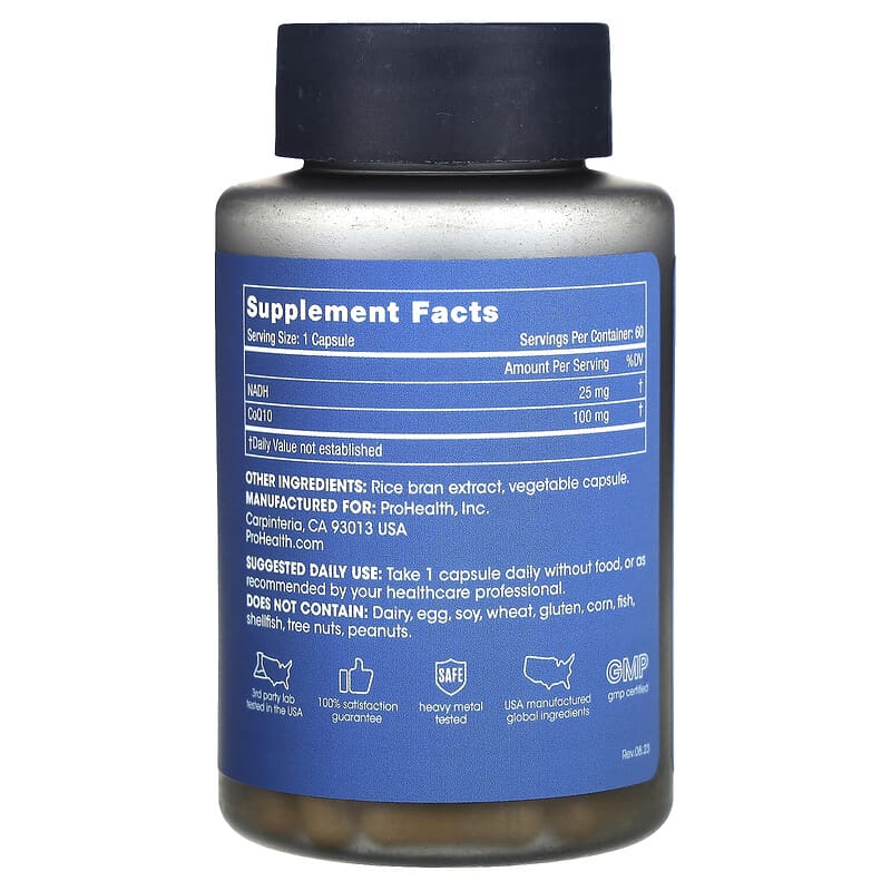 NADH + CoQ10, 60 Capsules