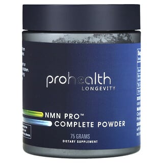ProHealth Longevity, NMN Pro Complete Powder, komplettes Nahrungsergänzungsmittel mit NMN in Pulverform, 75 g