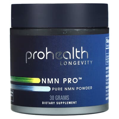 ProHealth Longevity, NMN Pro, Pure NMN Powder, 1000 mg, 30 g