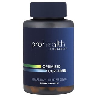 ProHealth Longevity, Optimized Curcumin, 60 Capsules (500 mg per Capsule)