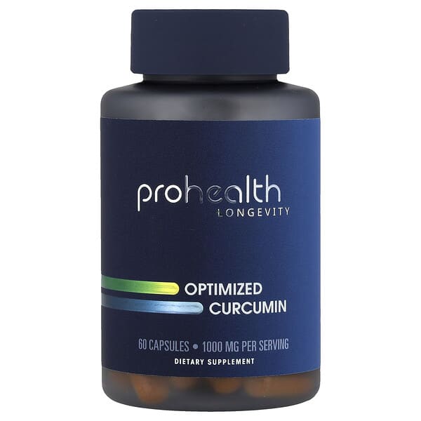 ProHealth Longevity, Optimized Curcumin, 60 Capsules (500 mg per Capsule) — product photo 1