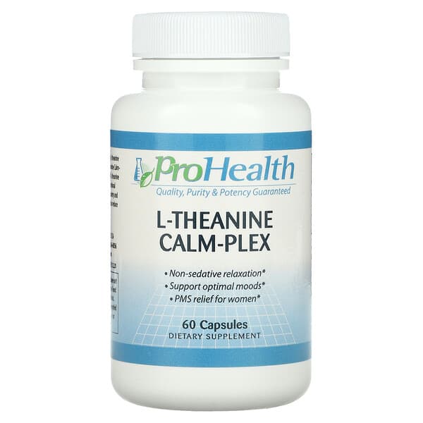 ProHealth Longevity, L-Theanine Calm-Plex, 60 Capsules