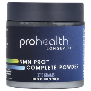 ProHealth Longevity, NMN Pro Complete Powder, komplettes Nahrungsergänzungsmittel mit NMN in Pulverform, 37,5 g