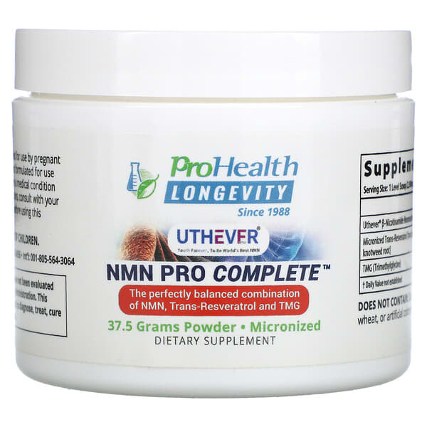 ProHealth Longevity, NMN Pro Complete, 37.5 g