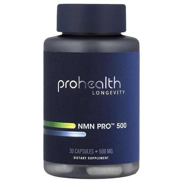 ProHealth Longevity, NMN Pro™ 500，500 毫克，30 粒膠囊