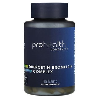 ProHealth Longevity, Quercetin Bromelain Complex, 100 Tabletten