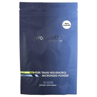 ProHealth Longevity, Trans-Resveratrol, Pudră Micronizată Pură, 100 g