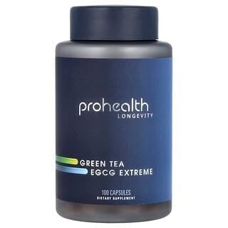 ProHealth Longevity, Chá Verde, EGCG Extremo, 100 Cápsulas