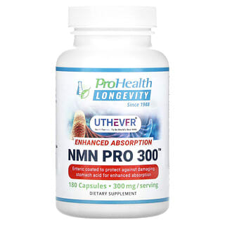 ProHealth Longevity, NMN Pro 300, 150 mg, 180 capsules