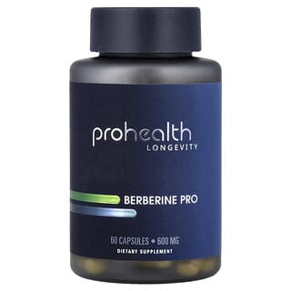 ProHealth Longevity, Berberine Pro, 1.200 mg, 60 Kapsül