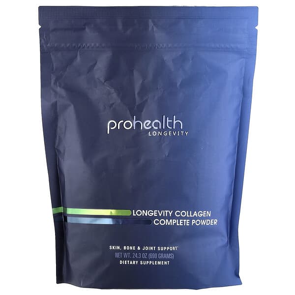 ProHealth Longevity, 롱제비티 콜라겐 컴플리트 파우더, 무맛, 690g