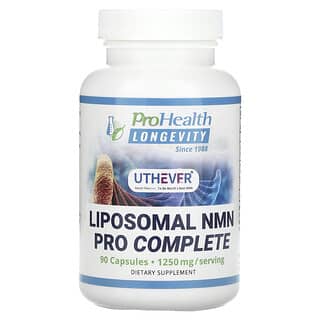 ProHealth Longevity, Liposomal NMN Pro Complete, liposomales NMN Pro Complete, 1.250 mg, 90 Kapseln (417 mg pro Kapsel)