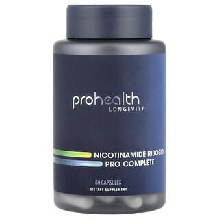 ProHealth Longevity‏, ניקוטינמיד Riboside Pro Complete‏, 60 כמוסות