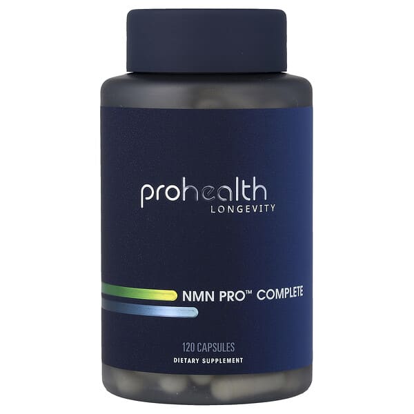 ProHealth Longevity, NMN Pro Complete，2500 毫克，120 粒膠囊（每粒膠囊 625 毫克）