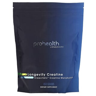 ProHealth Longevity, Longevity Creatine, Kreatin für die Langlebigkeit, 450 g