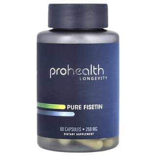 ProHealth Longevity, Pure Fisetin, reines Fisetin, 250 mg, 60 Kapseln