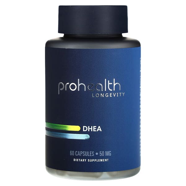 ProHealth Longevity, DHEA，50 毫克，60 粒膠囊