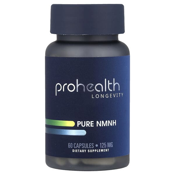 Pure NMNH, 125 mg, 60 Capsules