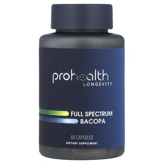 ProHealth Longevity, Full Spectrum Bacopa, 60 Capsules