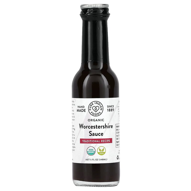 Organic Worcestershire Sauce, 5 fl oz (148 ml)